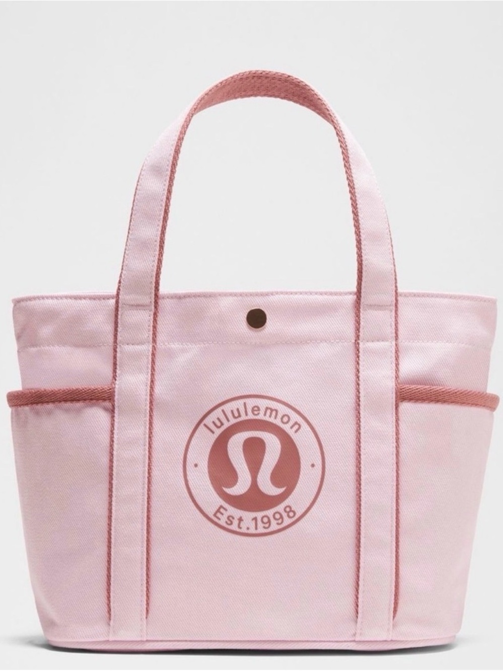 lululemon Daily Multi-Pocket Mini Canvas Tote Bag 6.5L
